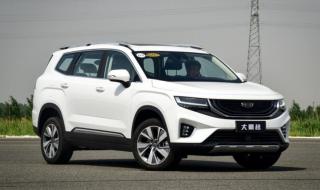 吉利豪越suv 吉利豪越suv